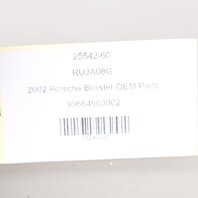 2002 Porsche Boxster OEM Parts