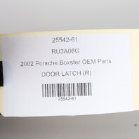 2002 Porsche Boxster OEM Parts