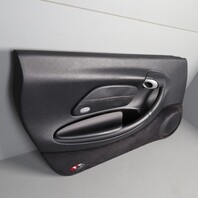 1999-2004 Porsche Boxster 986 Left Door Panel Leatherette Black OEM