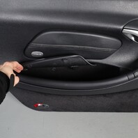 1999-2004 Porsche Boxster 986 Left Door Panel Leatherette Black OEM