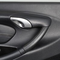 1999-2004 Porsche Boxster 986 Left Door Panel Leatherette Black OEM