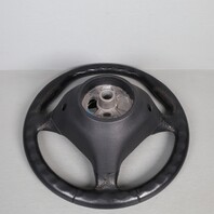 1999-2004 Porsche 911 Boxster Black 3 Spoke Steering Wheel 99634780454 OEM