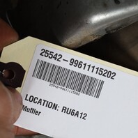 2000-2002 Porsche Boxster 2.7 Exhaust Muffler 99611115202 OEM