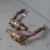 2000-2004 Porsche Boxster 986 Exhaust Manifold Downpipe Pair OEM