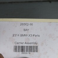 2011-2018 BMW X3 X4 320i xDrive Front Differential Carrier Ratio 3.38 OEM