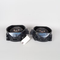 2014-2018 BMW X3 X5 Floor Speaker Subwoofer Pair Set 65139287757 OEM Used