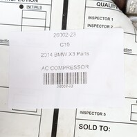 2013-2018 BMW X3 X4 2.0 A/C Compressor 64506805025 OEM