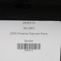 2006-2012 Porsche Cayman 987 Spoiler Rear Wing Painted OEM Used