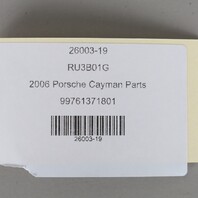 2005-2012 Porsche 911 Boxster Cayman Right Seat Switch 99761371801 OEM