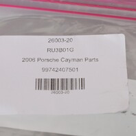 2006 Porsche Cayman Parts