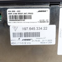 2005-2008 Porsche 911 Boxster Cayman Amp Amplifier BOSE 99764533422 OEM Used