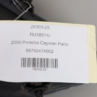 2006-2012 Porsche Cayman 987 Left Quarter Panel Air Vent 98750474902 OEM