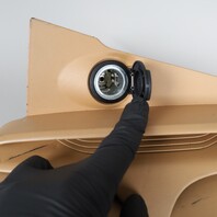 2005-2012 Porsche 911 Cayman Right Console Vent Power Outlet Beige OEM