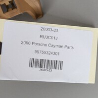 2005-2012 Porsche 911 997 Boxster Cayman 987 Console Shifter Trim Beige OEM