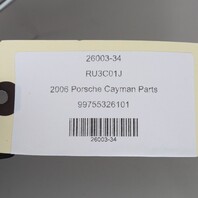 05-08 Porsche 911 997 Boxster Cayman 987 Console Shifter Trim Volcano Grey OEM