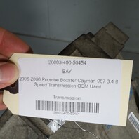 2006-2008 Porsche Boxster Cayman 987 3.4 6 Speed Transmission OEM Used