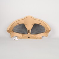2006-2012 Porsche Cayman 987 Speedometer Cluster Cover Leather Beige OEM Used