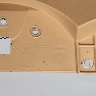 2006-2012 Porsche Cayman 987 Speedometer Cluster Cover Leather Beige OEM Used