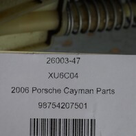 2006-2012 Porsche 911 Cayman Left Window Regulator 98754207501 OEM Used