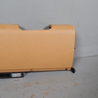 2005-2012 Porsche 911 Boxster Cayman Left Dash Knee Pad Leather Beige OEM Used