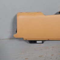 2005-2012 Porsche 911 Boxster Cayman Left Dash Knee Pad Leather Beige OEM Used