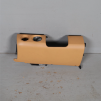 2005-2012 Porsche 911 Boxster Cayman Left Dash Knee Pad Leather Beige OEM Used