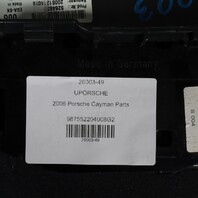 2005-2007 Porsche 911 997 Boxster Cayman 987 Glove Box Leather Beige OEM Used