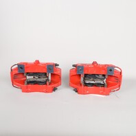 2000-2012 Porsche Boxster Cayman Rear Brake Calipers Brembo Pair Red OEM Used