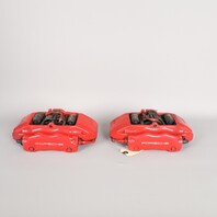 2000-2012 Porsche Boxster Cayman Front Brake Calipers Brembo Pair Red OEM Used