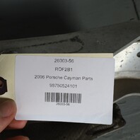 2005-2012 Porsche Boxster Cayman 987 Rear Bumper Reinforcement Rebar OEM Used