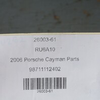 2005-2008 Porsche Boxster Cayman 6 Speed Exhaust Muffler Bracket Mount OEM Used
