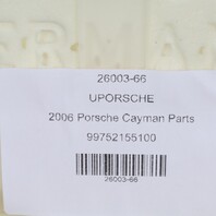 2005-2008 Porsche 911 Boxster Cayman Seat Back Cushion 99752155100 OEM Used