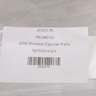 2005-2012 Porsche 911 997 Boxster Cayman 987 Console Ash Tray Beige OEM