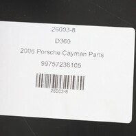 2005-2012 Porsche Boxster Cayman Left Windshield Cowl Cover OEM Used