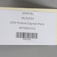 2005-2008 Porsche Boxster Cayman Dashboard Air Vent 98755213103 OEM