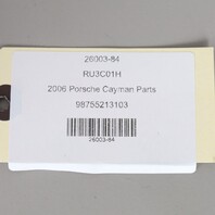 2005-2008 Porsche Boxster Cayman Dashboard Air Vent 98755213103 OEM