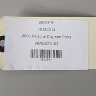 2005-2008 Porsche Boxster Cayman Dashboard Air Vent 98755213103 OEM