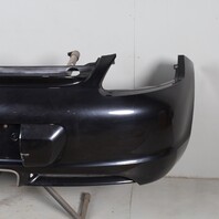 2006-2008 Porsche Cayman 987 Rear Bumper Cover Basalt Black OEM Used