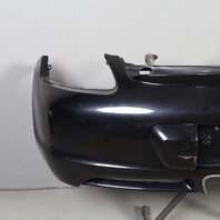2006-2008 Porsche Cayman 987 Rear Bumper Cover Basalt Black OEM Used