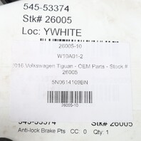 2015-2018 Volkswagen Tiguan ABS Brake Pump 5N0614109CN OEM