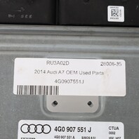 2014 Audi A7 C7 Engine Computer Module ECU ECM DME 4G0907551J OEM Used