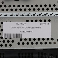 2014 Audi A6 A7 Speedometer Instrument Cluster 4G8920984K OEM Used