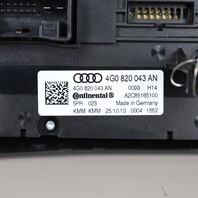 2014-2016 Audi A6 A7 Climate Control Panel 4G0820043AN OEM Used