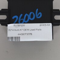 2014 Audi A7 Headlight Range Control Module 4H0907357B OEM Used