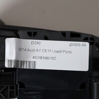 2012-2015 Audi A6 A7 Radio Audi Console MMI Control Switch 4G1919610C OEM Used