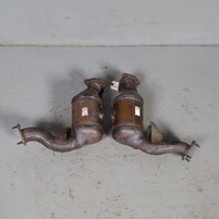 2012-2015 Audi A6 A7 3.0 Exhaust Manifold Downpipe Set Right Left 85K OEM Used