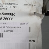 2012-2018 Audi A7 S7 Right Front Fender Ibis White 4G8821106B OEM Used