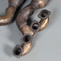 2004-2005 BMW 545i 645ci 745i Exhaust Manifold Downpipe Pair OEM 77K Miles