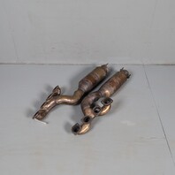 2004-2005 BMW 545i 645ci 745i Exhaust Manifold Downpipe Pair OEM 77K Miles