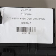 2004-2010 BMW 645ci 650i M6 Convertible Top PDC DSC Switch 61319169124 OEM